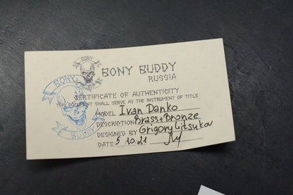 NEW Bony Buddy Ivan Danko Arnold Schwarzenegger Bronze Bead Custom Re Playge JRW