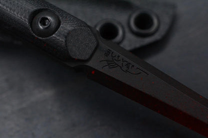 RARE Half Face BladeS JOHN WICK LTD ED Cardiac Spike Black/Blood Re Microtech