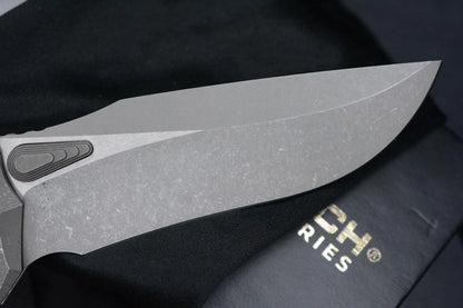 NEW Microtech Marfione Selects Amphibian Ti Handle Frag Pattern w/ Playge & COA