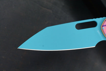 NEW CJRB Alt Pyrite Dessert Warrior Wharncliffe Blade Sprinkle Handle