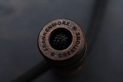 RARE Frankenworx 2 Line Antique Copper 2 Piece Screw Bead SOLD OUT Re Playge JRW