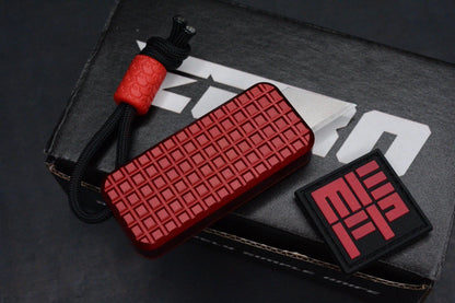 NEW Rivery MFG Zero x Monkey Edge EXC Red Frag MEFP Patch & Playge Bead