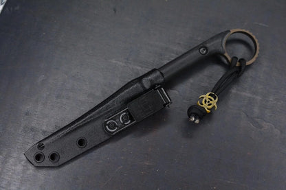 RARE Half Face Blades Cardiac Spike Burnt Bronze w/ Fallout Package Re Microtech