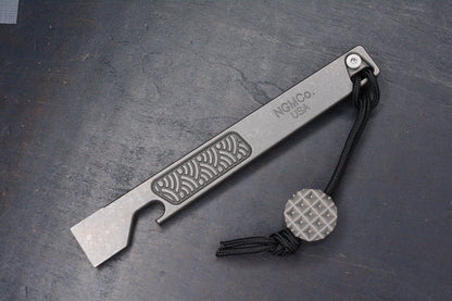NEW Nice Guy Machine Co x Urban EDC Mr Nicebar V2 Seigahai w/ TKW Curator Bead