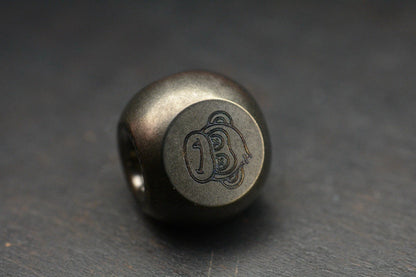 NEW Audacious Concepts “Three Wise Monkeys” Ti Stonewashed Bead