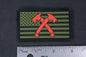 NEW Terminal List Crossed Tomahawk American Flag Patch Green EDC Patch Data Crew