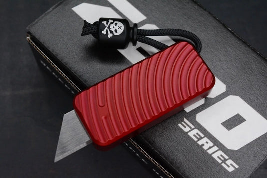 NEW RIVERY MFG x Cad Lab Zero Knife Red Finish OG w/ Rare Poison Bead