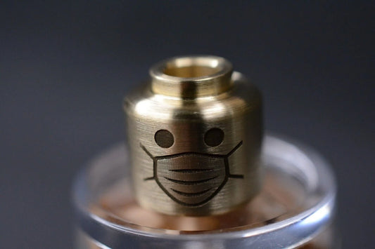 ZM Design BrickMan Beads Masked In Brushed Brass (Medium ) Compare Playge NGMCo