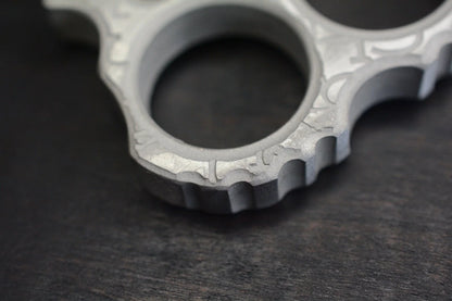 NEW Koch Stamped Culprit X White Washed Aluminum w/ Custom SEAL Trident Ti Bead