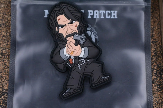 “Rare ++” John Wick “Combat Master” EDC Patches Made in Germany Re: Data Crew