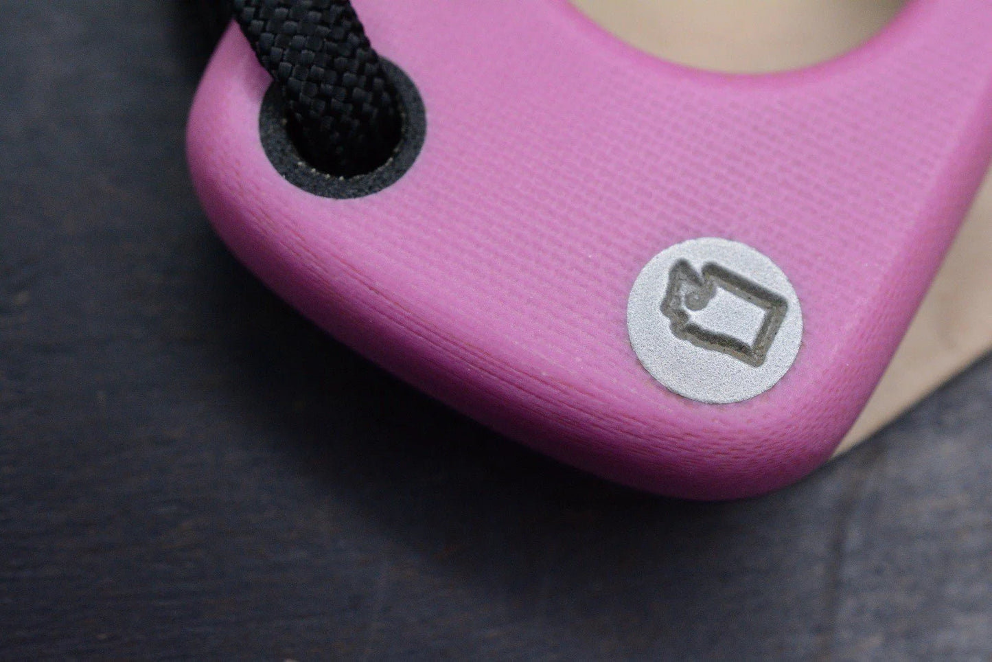 NEW PNW Toast Fresh & Fruity Pink/Purple/Black G-10 w/ Hyperglow Pins & Bead 2/9