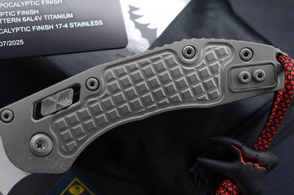 NEW Microtech Manual Stitch Marfione Select - Full Ti/ Frag w/ DF Molar + More
