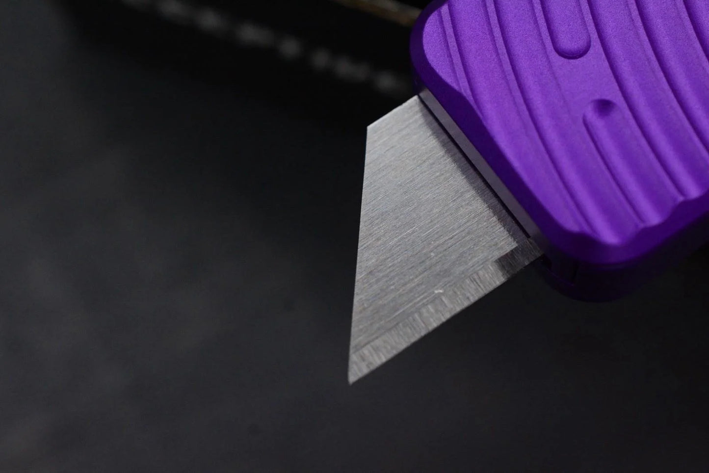 NEW RIVERY MFG x Cad Lab Zero Knife Purple Finish OG w/ Custom Bead