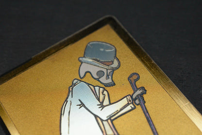 NEW Mummert “Leperchaun Sneak Reaper” Cutting Card Titanium Satin Suit