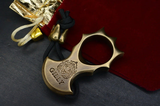 NEW GILLY Customs 5-Point 1/2” Bottle Opener w/Molar Bead Re JRW Microtech