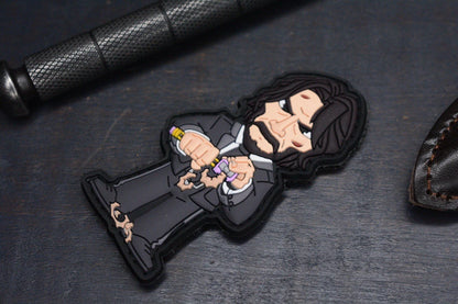 NEW Boker History Knife & Tool Sleeve Dagger w/ Leather Sheath & John Wick Patch
