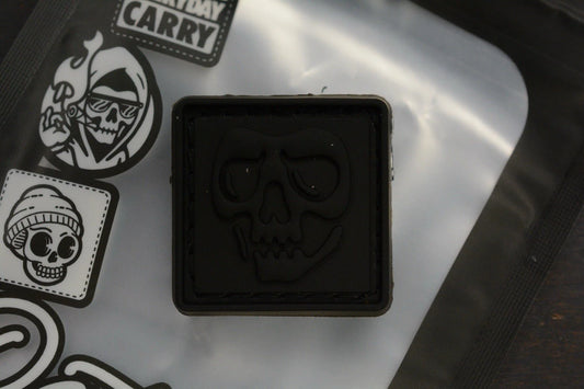 NEW Data Crew Skull Face Blacked Out Ranger Eye Patch Limited To 100