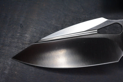 NEW Monterey Bay Knives Sabretooth Frag Pattern Ti Handle / S90V Blade