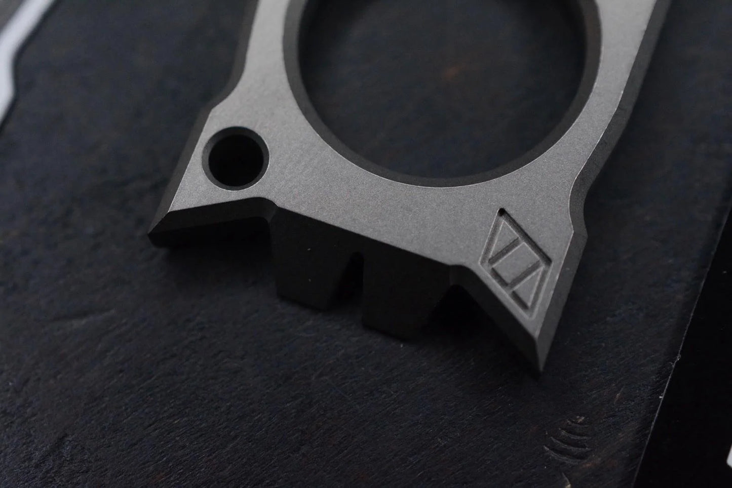 NEW Notorious EDC “Baby Bomb” Stonewashed Grade 5 Ti - 3/4 Scale Beer Bomb