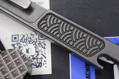 NEW Nice Guy Machine Co x Urban EDC Mr Nicebar V2 Seigahai w/ TKW Curator Bead