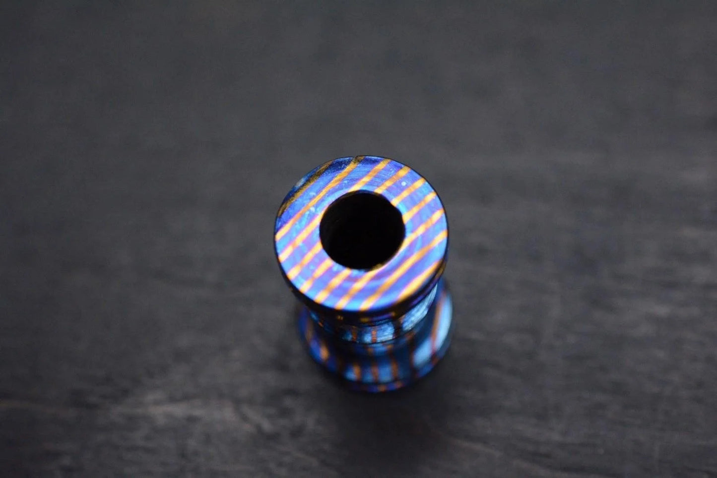 Custom Large Timascus High Grade XL USA MADE Bead Re ScoopyLoops / Playge