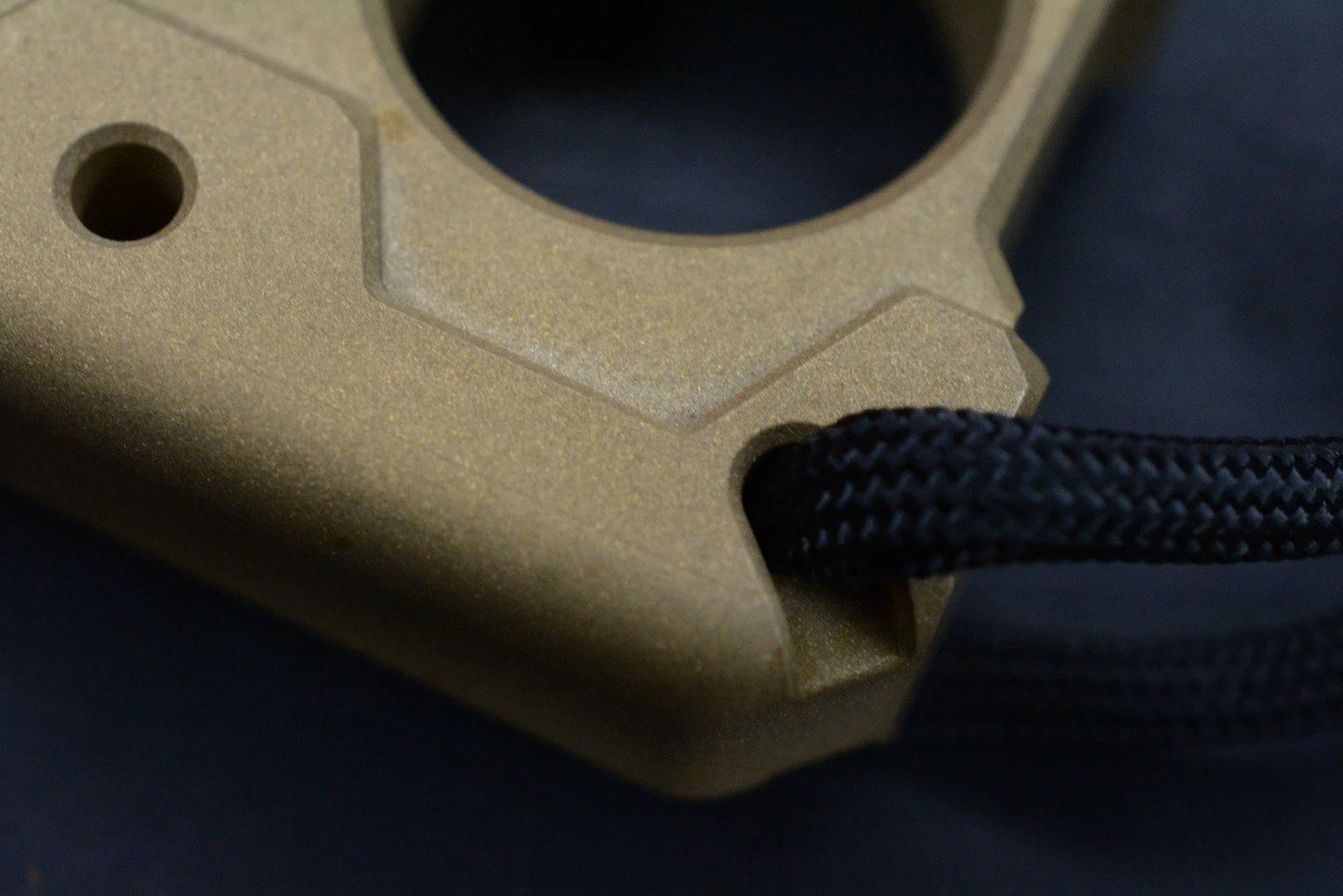 NEW Mat B0t EDC ByCyclops Bead Blast Brass BO w/Patch & Bead Re JRW Koch Playge