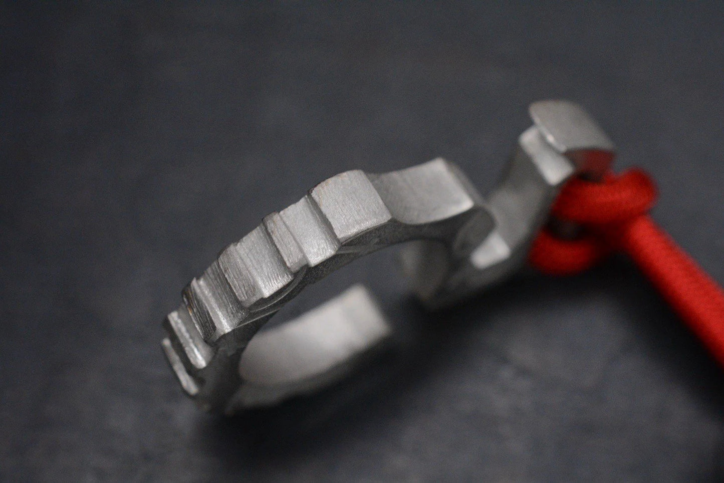 NEW Koch Culprit OG Bottle Opener 1/4” Titanium w/ Ti F**k Face Bead