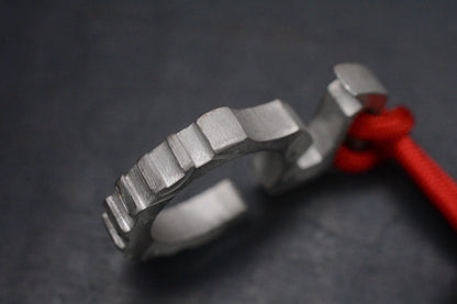 NEW Koch Culprit OG Bottle Opener 1/4” Titanium w/ Ti F**k Face Bead