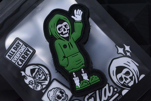 NEW Data Crew Wave Reaper  Green Patch