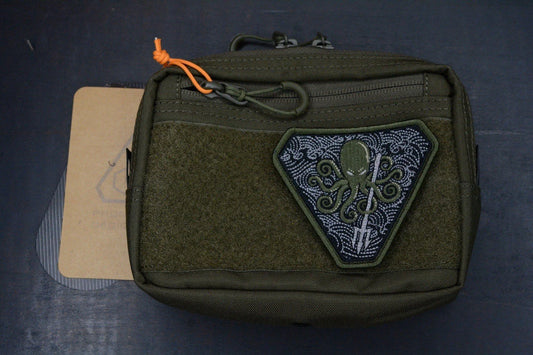 NEW Prometheus Design Werx Stash Pouch Ranger Green S1 w/ PDW Kraken Patch