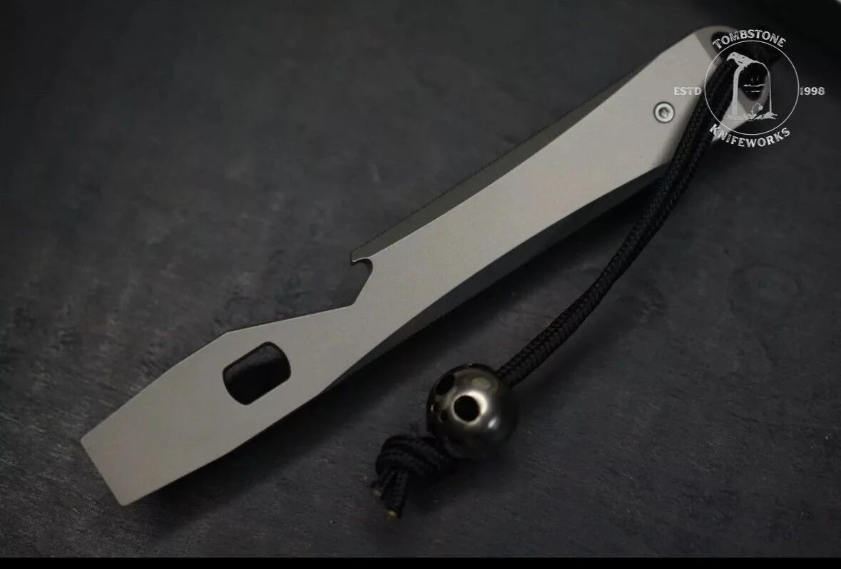 NEW Prometheus Design Werx SPD Kraken Ti Pry Bar w/ Homage Plague Skull