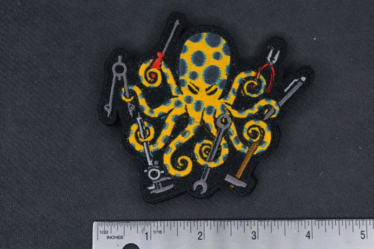 “RARE” SPD Blue Ringed Ltd-Edition Kraken DIY Morale Patch (SOLD OUT)