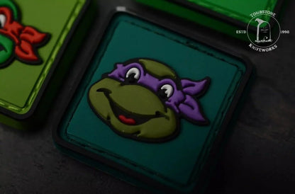 NEW Data Crew TMNT Patch Set Teenage Mutant Ninja Turtles 4x Complete