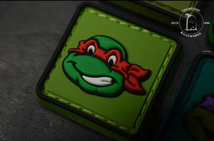 NEW Data Crew TMNT Patch Set Teenage Mutant Ninja Turtles 4x Complete