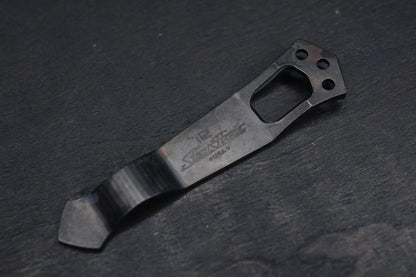 RARE Steel Flame x Ti2 Design 3-Hole Smile Mother F’er Clip Fallout TRD Bronze