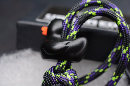 RARE Urban EDC Lucky Duck - Black Lanyard Bead USA MADE Polymer Resin