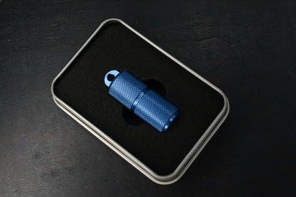 NEW Prometheus Design Werx AL-FS Blue Survival Lighter Aluminum