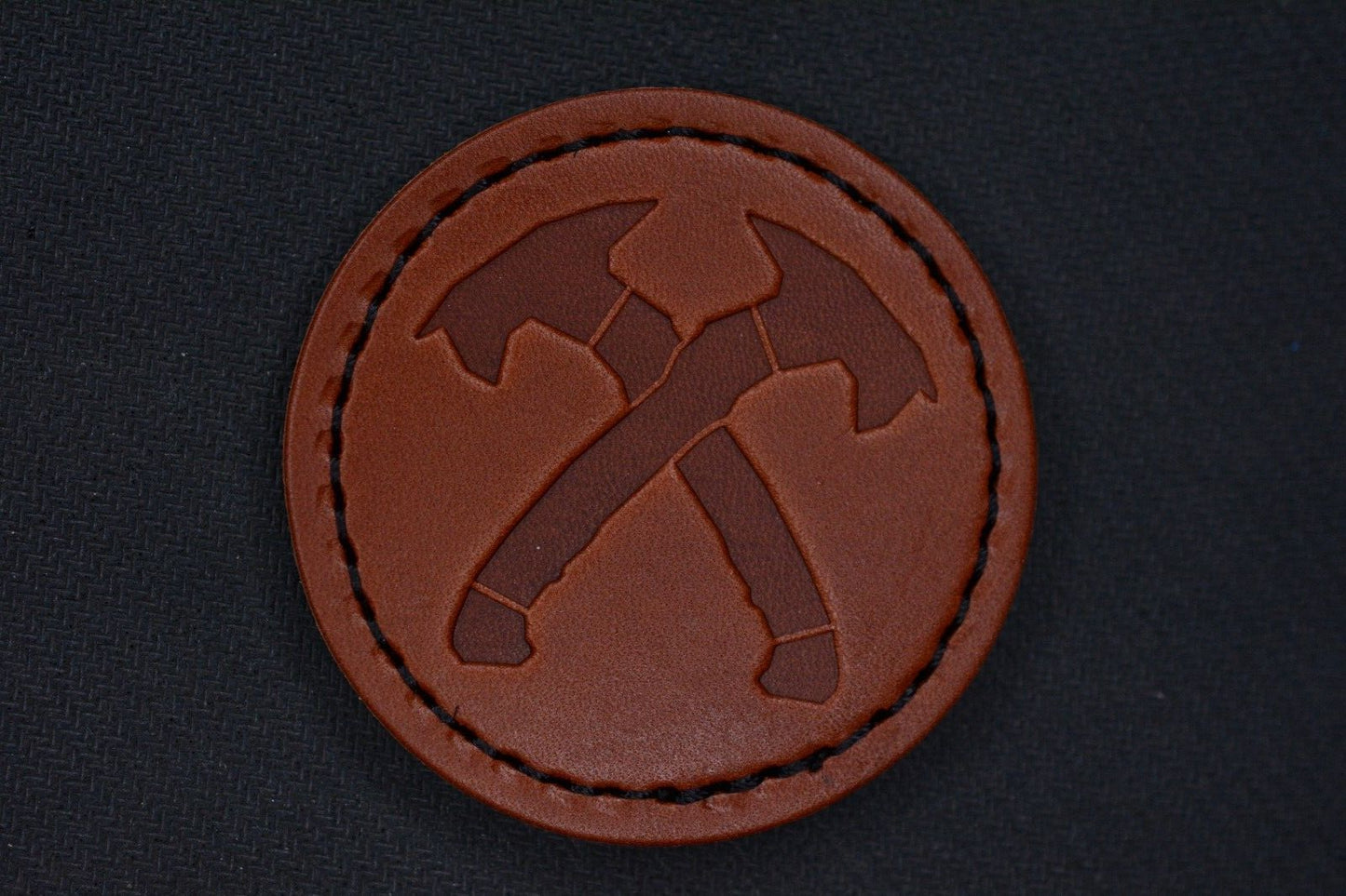 NEW Terminal List Crossed Tomahawk Leather EDC Patch Season 2 Ready