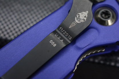 CUSTOM Marfione Socom Elite Warcom 204P Hand Ground Purple Ano / Stingray Inlay