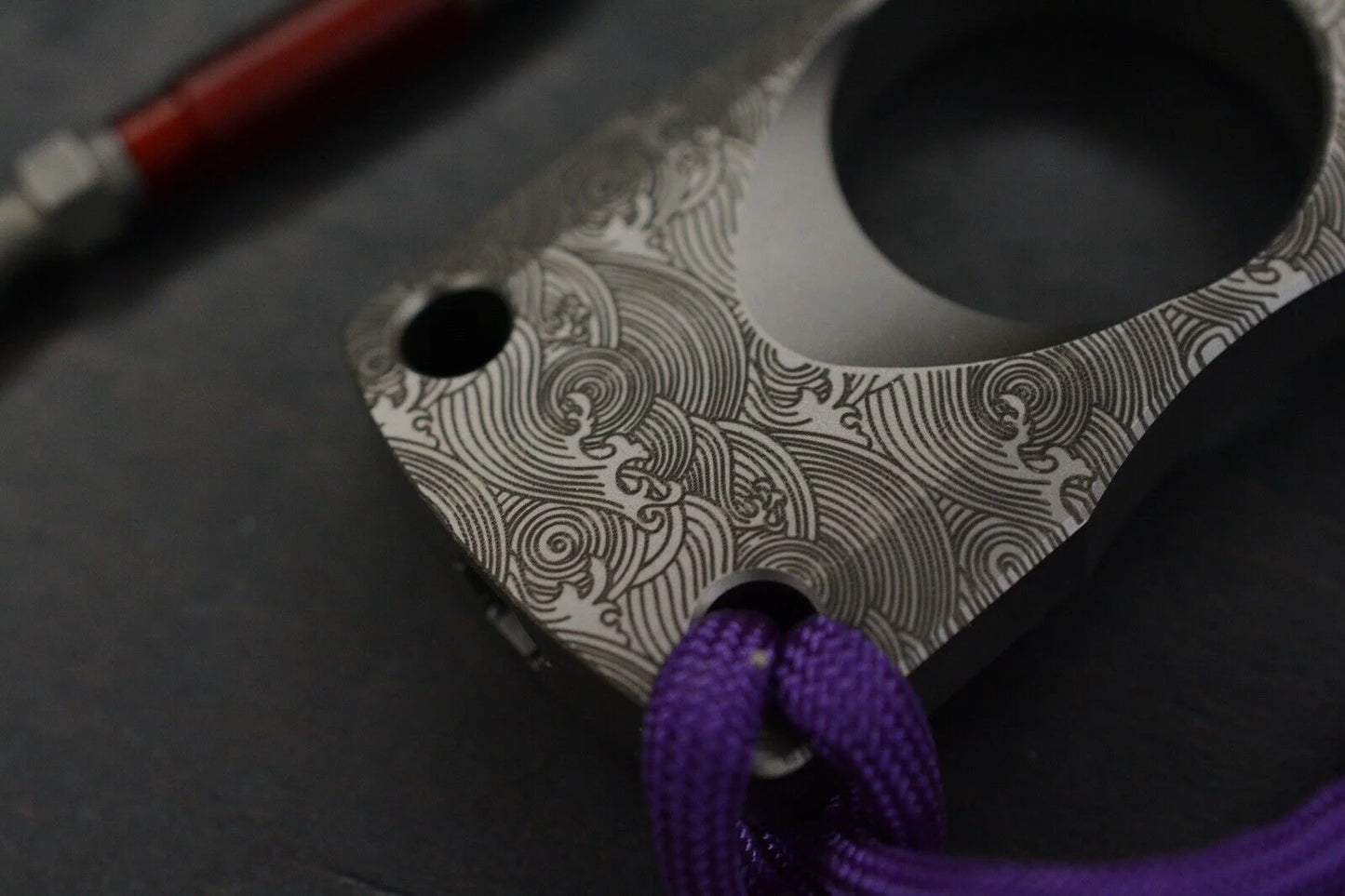 NEW PROMETHEUS DESIGN WERX SPD TI-DRIVER W/ WKRMN SKULL PURPLE