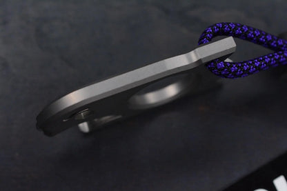 NEW Notorious EDC “Baby Bomb” SW GD5 Ti w/ TKW Claw Bead Re Microtech