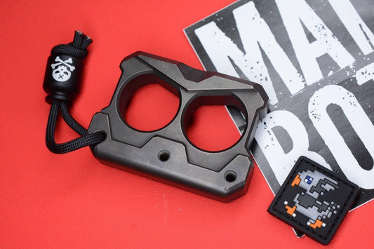 NEW Mat B0t EDC ByCyclops Blackened Brass BO w/Patch & Poison Bead Re JRW Playge