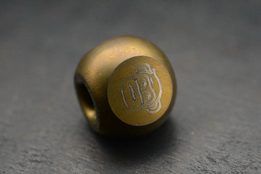 NEW Audacious Concepts “Three Wise Monkeys” Bronzed Ti Bead