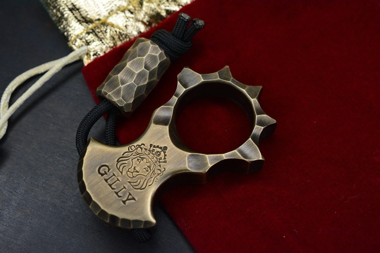 NEW GILLY Customs 5-Point Rocked 1/2” Bottle Opener w/ Bead Re JRW Microtech