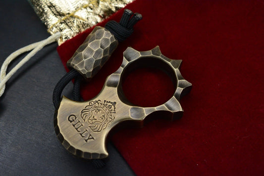 NEW GILLY Customs 5-Point Rocked 1/2” Bottle Opener w/ Bead Re JRW Microtech